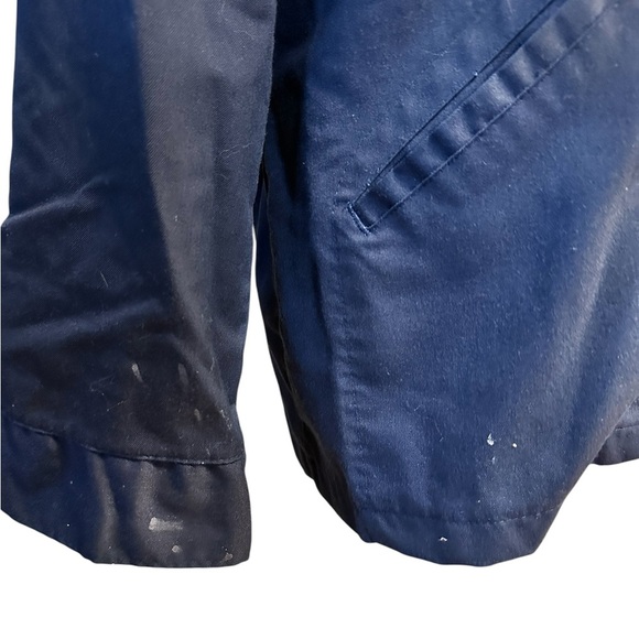 Vintage 60s Topp Master Work Jacket Blue With Zip In Liner Size 42R USA Made - Picture 6 of 12